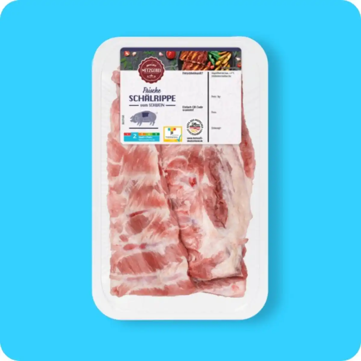 Bild 1 von MEINE METZGEREI Schälrippe, Vom Schwein