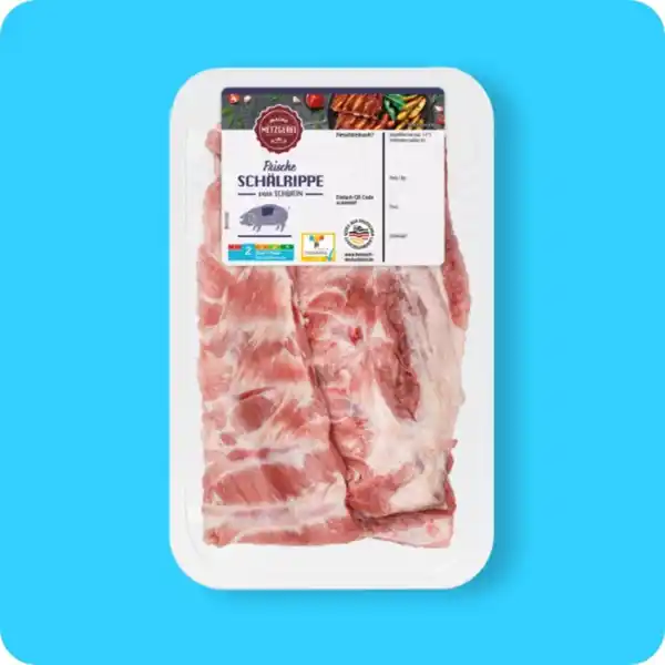 Bild 1 von MEINE METZGEREI Schälrippe, Vom Schwein