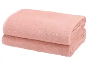 LIVARNO home Frottier-Handtücher, 2 Stück, 50 x 100 cm