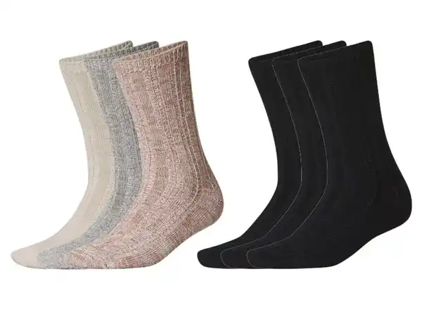 Bild 1 von esmara® Damen Thermosocken, 3 Paar