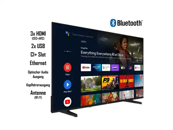 Bild 2 von JVC Fernseher »LT-VA3355« Android Smart TV 4K UHD
