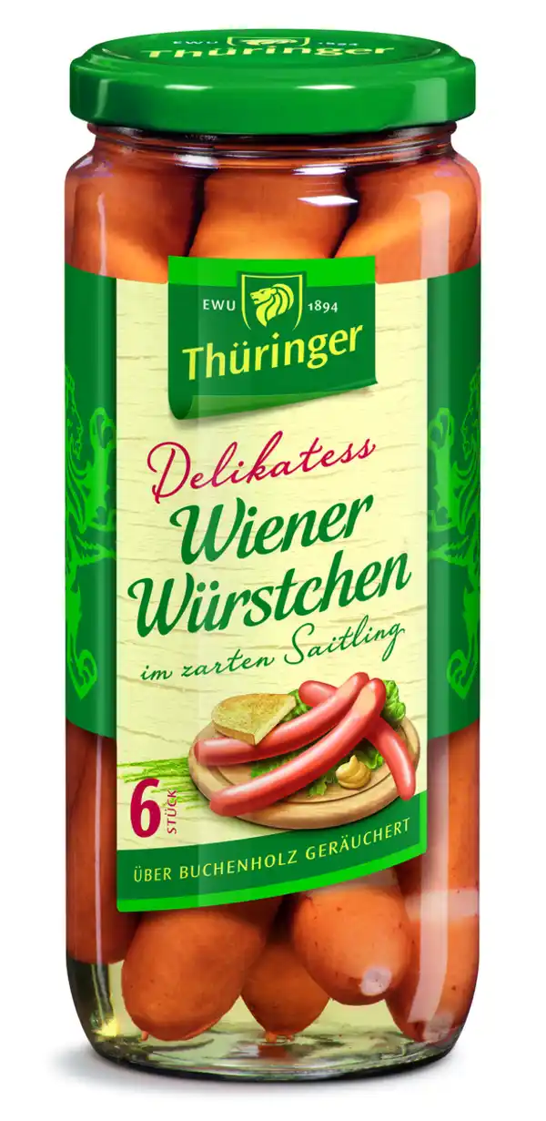Bild 1 von Delikatess Wiener Würstchen 530 g