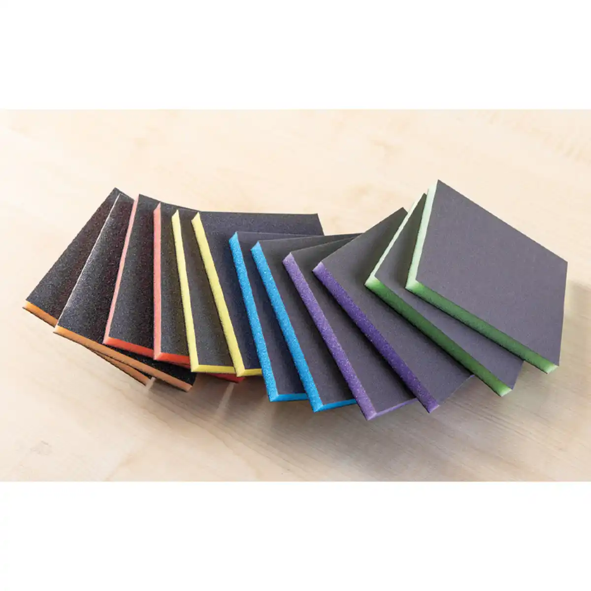 Bild 1 von Kraft Werkzeuge Schleifschwämme doppelseitig 12-tlg.