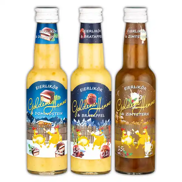 Bild 2 von Goldene Henne Eierlikör Geschenkpackung