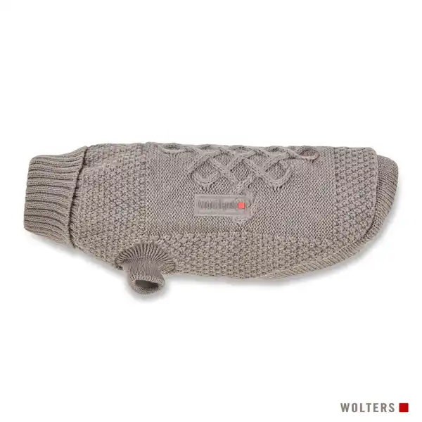Bild 1 von Wolters Hundebekleidung Strickpullover Tristan wolfsgrau