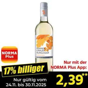 Deutschland Rivaner-Grauer Burgunder QbA