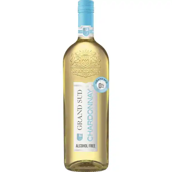 Bild 1 von Grand Sud Weißwein Chardonnay alkoholfrei  1,0l