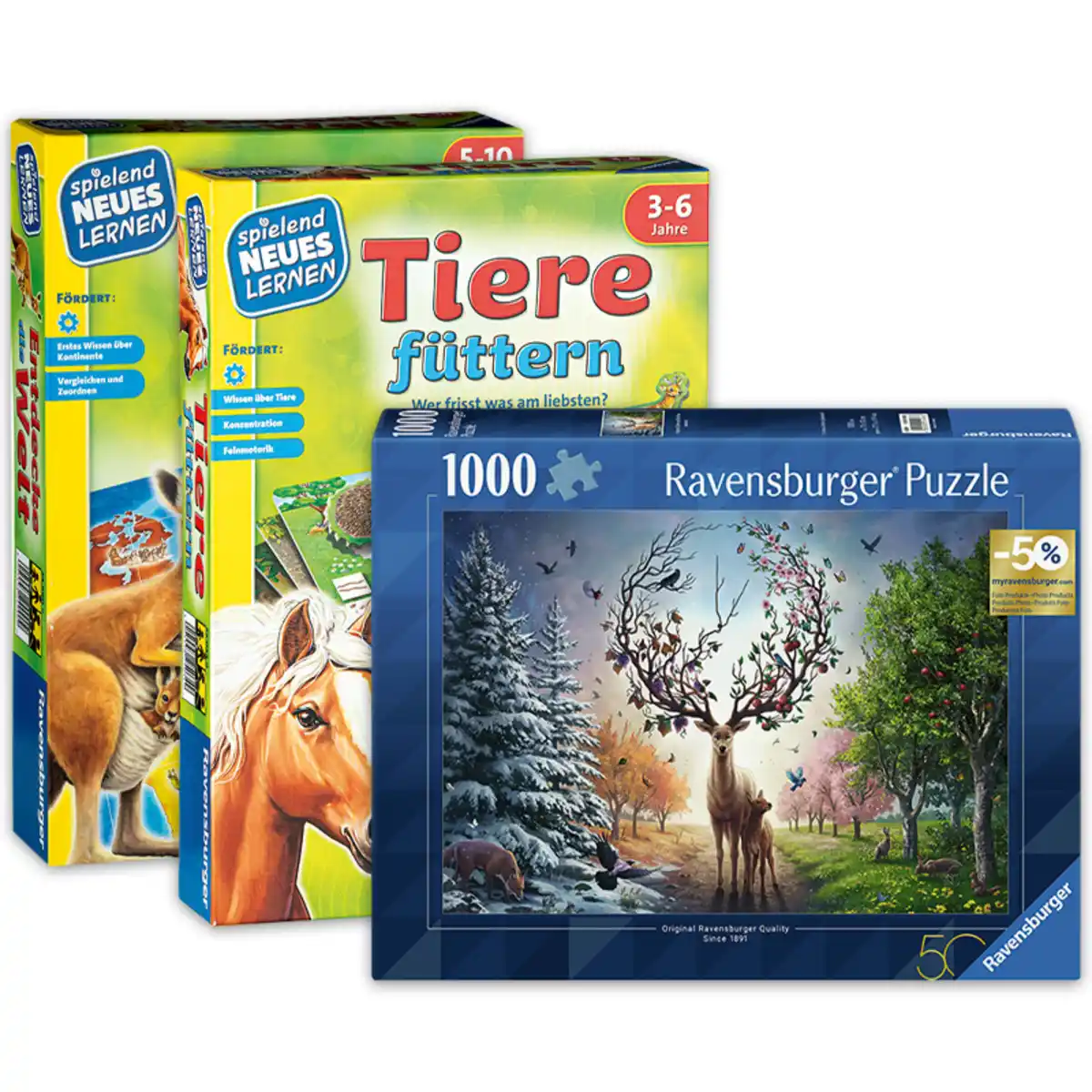 Bild 1 von Ravensburger 1000 Teile Puzzle oder Spiel