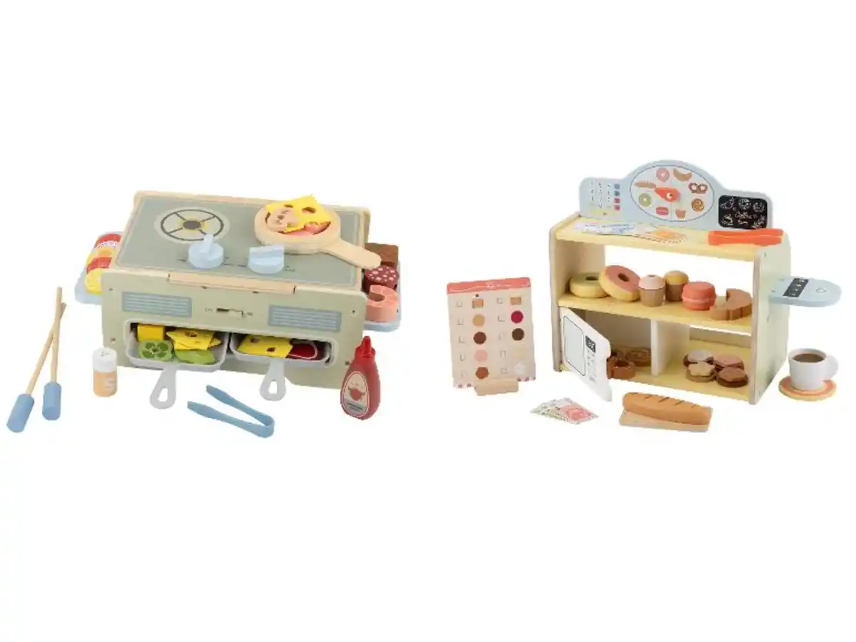 Bild 1 von lupilu® Tischgrill 2 in 1 / Bäckerei und Cafe