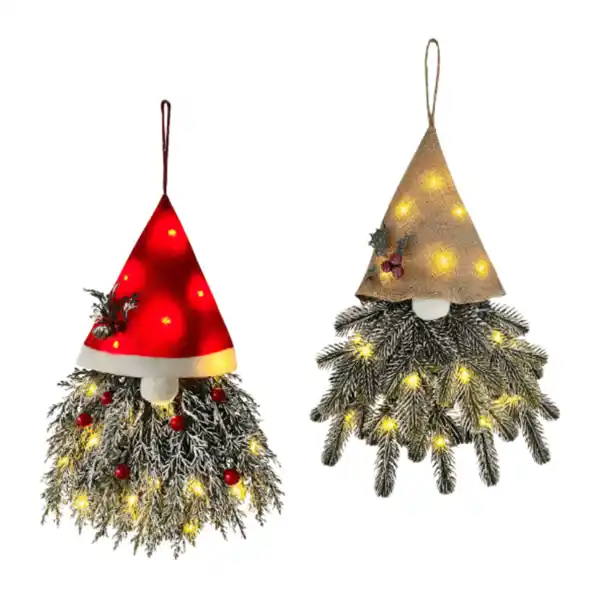 Bild 1 von HOME CREATION LED-Hängeweihnachtswichtel