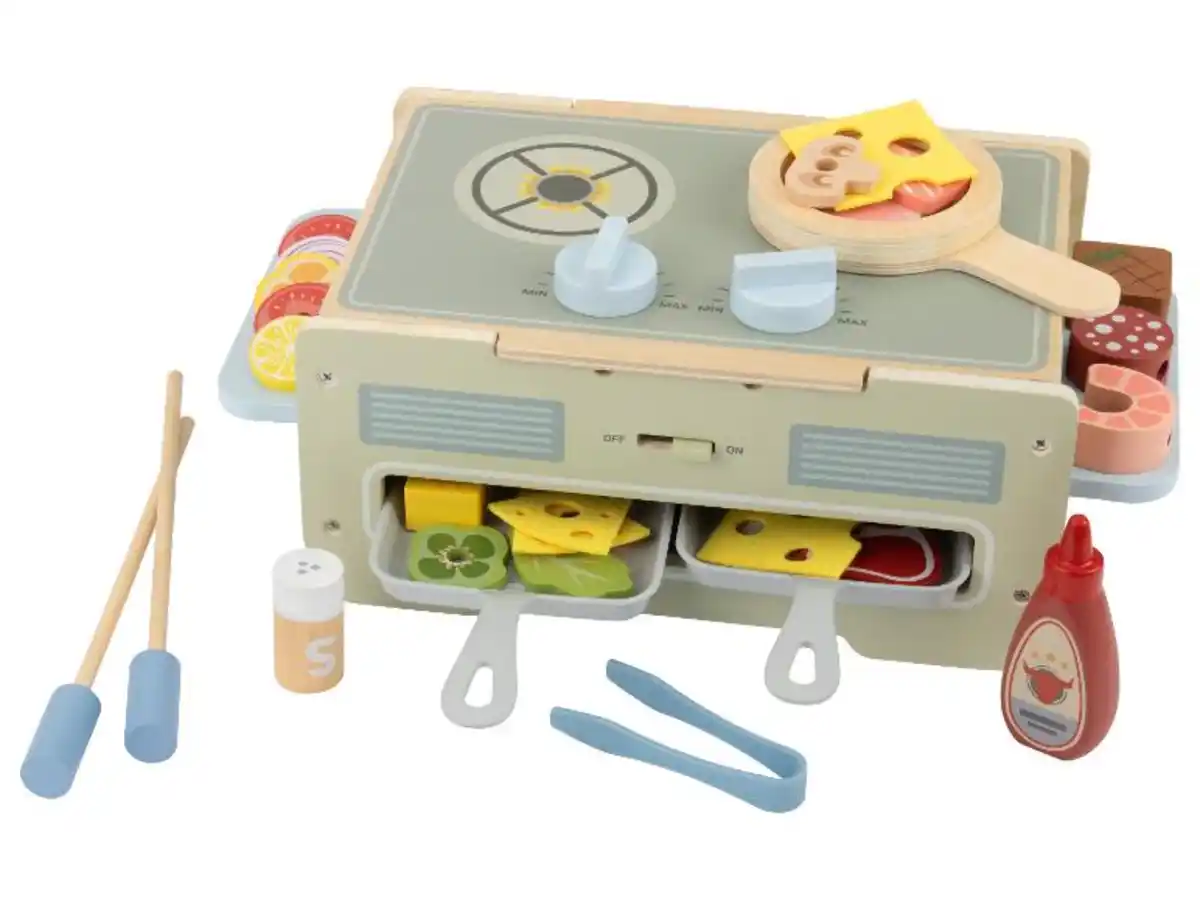 Bild 2 von lupilu® Tischgrill 2 in 1 / Bäckerei und Cafe