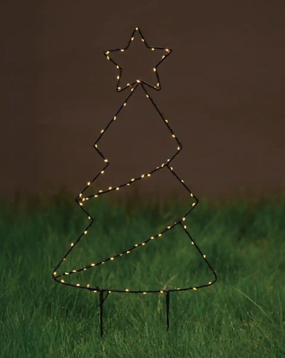 Bild 1 von Gartenstecker Weihnachtsbaum 85 Micro LED IP44