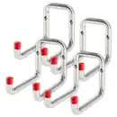 Bild 1 von Kraft Werkzeuge Wandhaken doppelt abgewinkelt 4er-Set