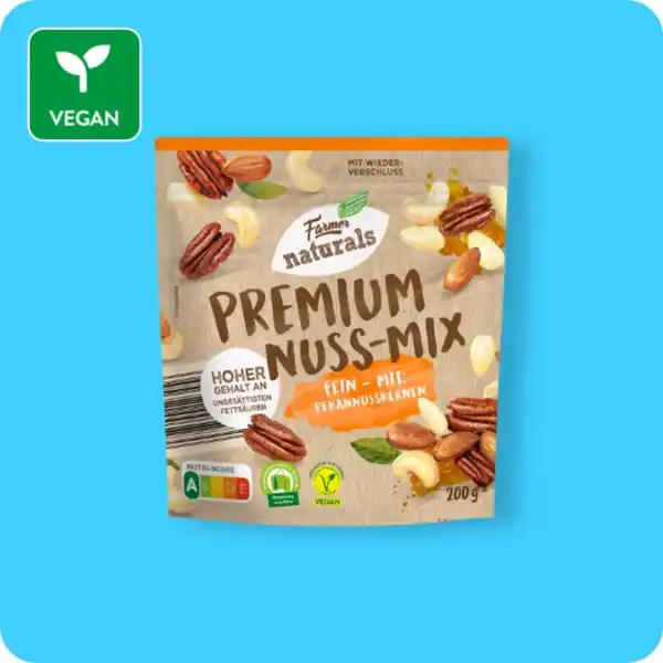 Bild 1 von FARMER NATURALS Premium-Nuss-Mix, Fein oder Extra