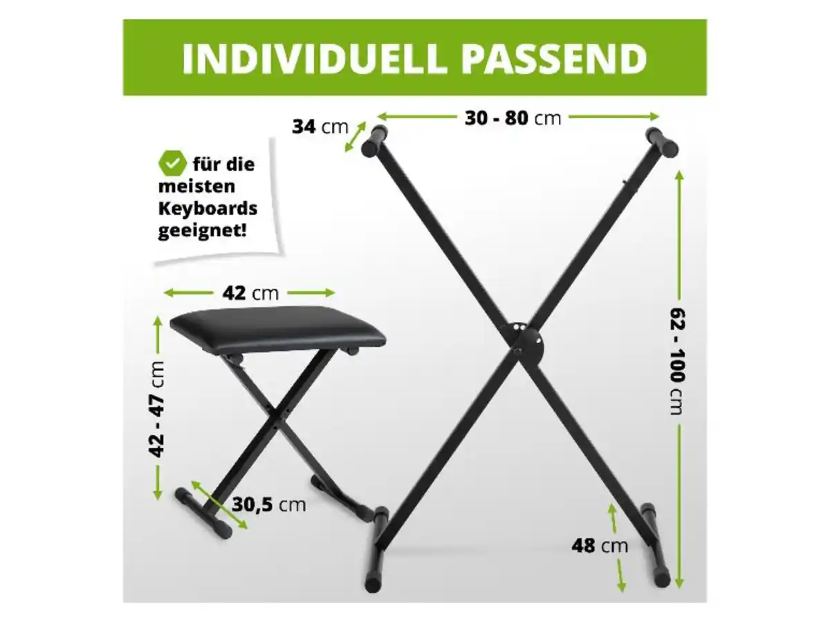 Bild 3 von Classic Cantabile Keyboard-Set