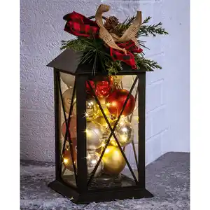 I-Glow LED-Indoor-Laterne "Pallin"