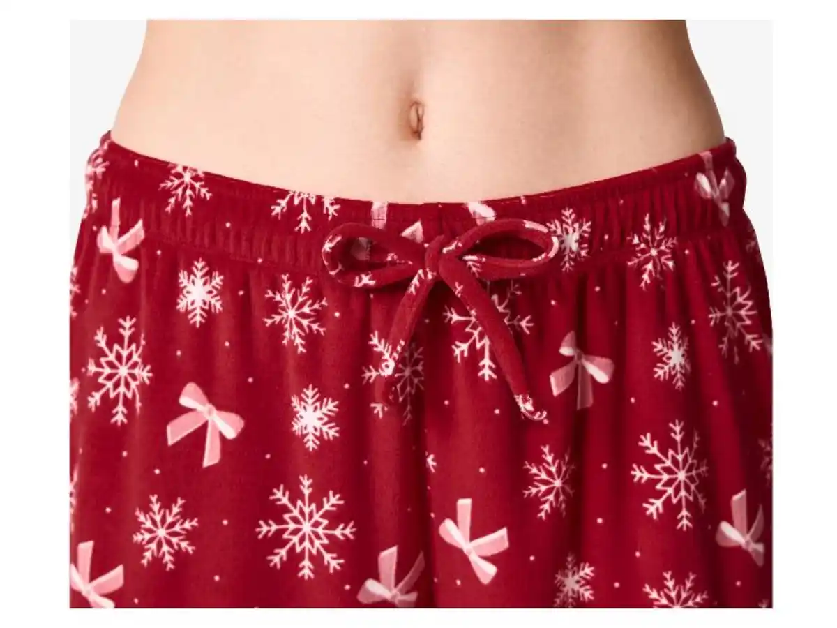 Bild 3 von esmara® Damen Velours-Pyjama