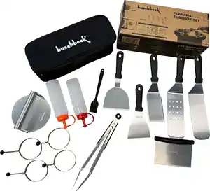 Buschbeck Plancha-Set 16-teilig Inkl. Aufbewahrungstasche