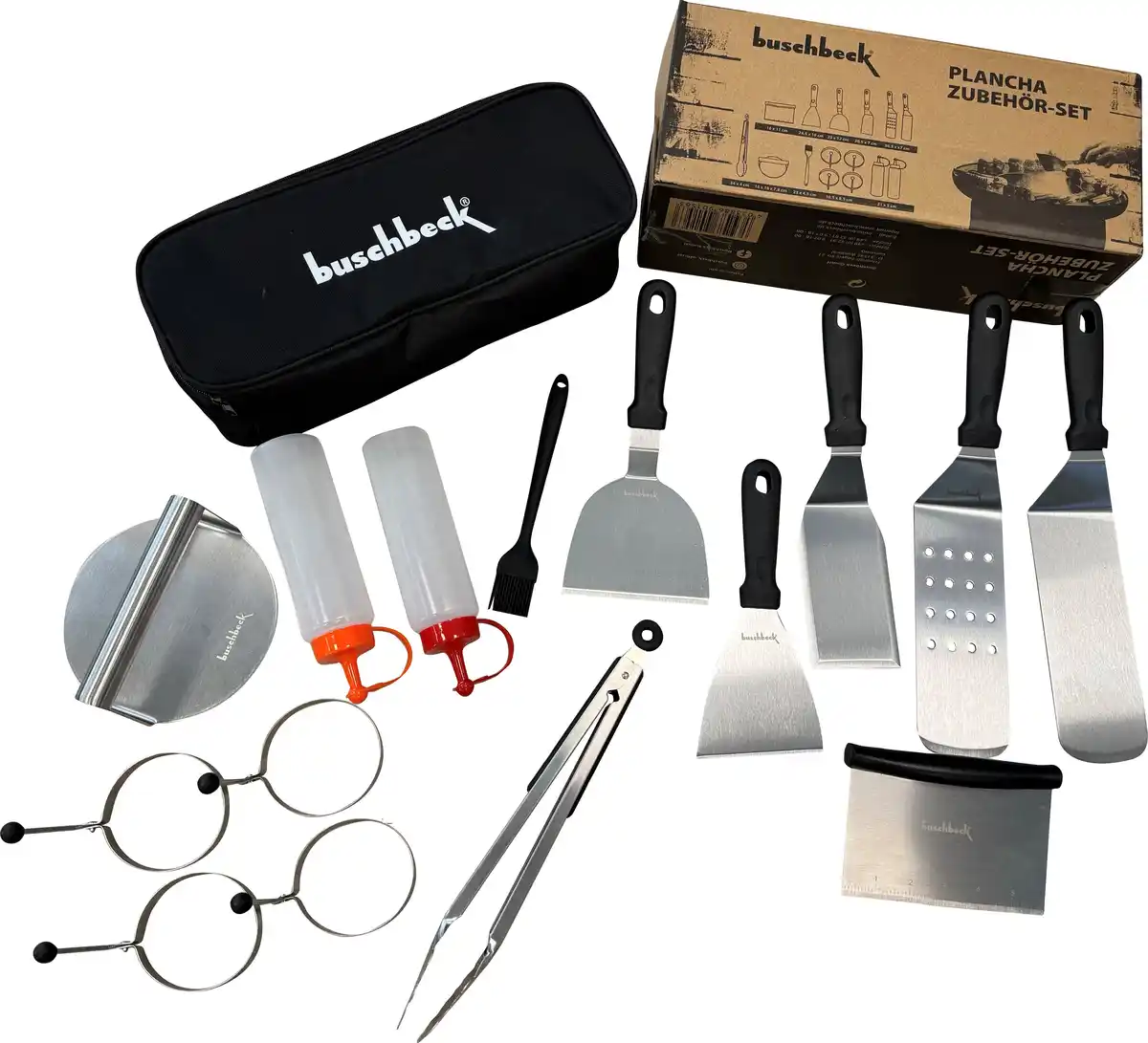 Bild 1 von Buschbeck Plancha-Set 16-teilig Inkl. Aufbewahrungstasche