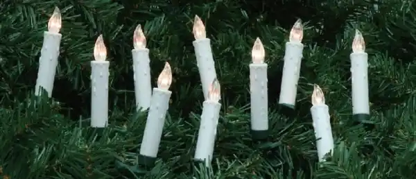 Bild 1 von 10 Baumkerzen 10LED 10xAAA