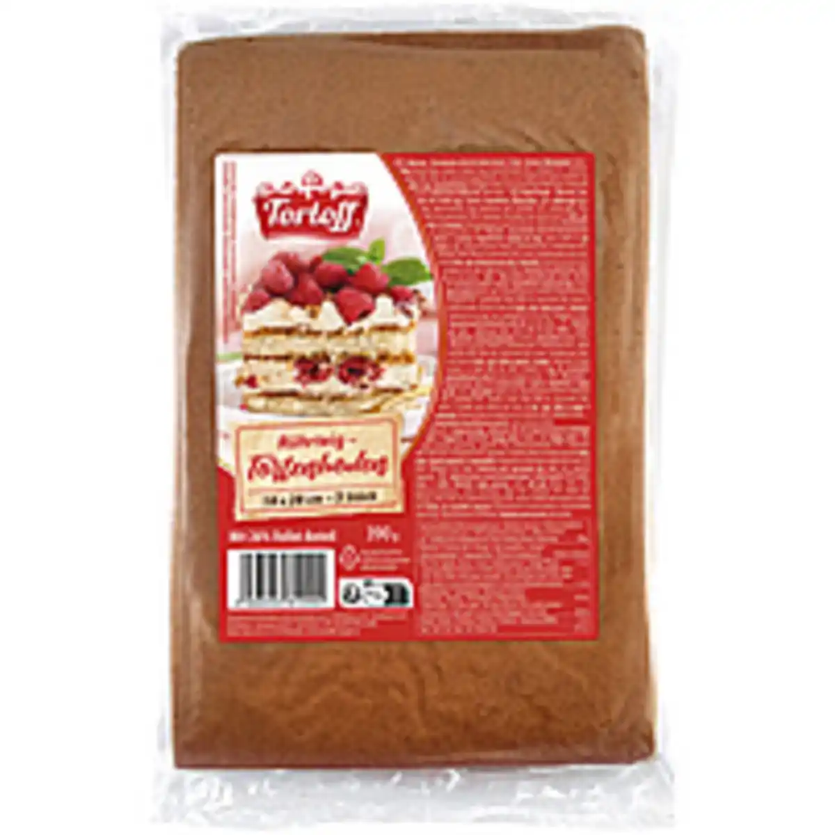 Bild 1 von "TORTOFF" Rührteig–Tortenboden, 18 x 28 cm, 3 Stück
