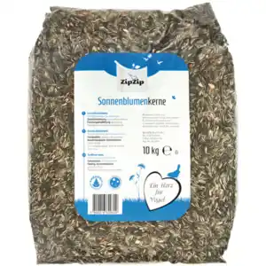 Sonnenblumenkerne 10 kg – Natürliches Wildvogelfutter für das ganze Jahr