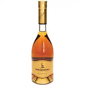 Sarajishvili 5*- Brandy/ Weinbrand, 40% vol.