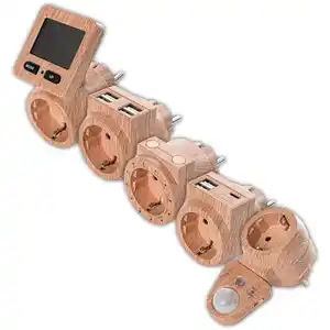 Powertec Electric Steckdosenadapter