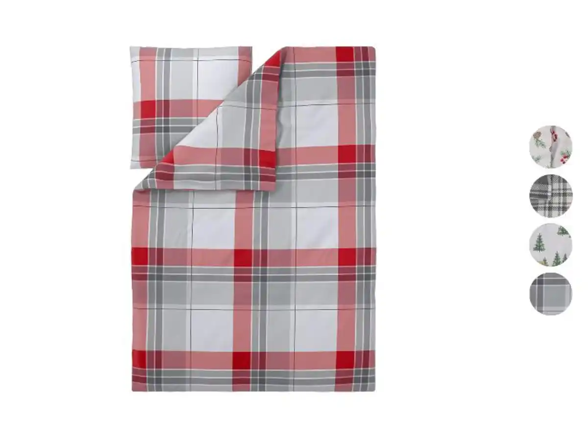 Bild 1 von LIVARNO® Bettwäsche CVC Feinbiber, 155 x 220 cm