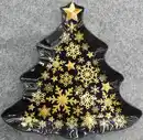 Bild 1 von WH Glasschale Tannenbaum Sterne 24,5x24,7x2cm