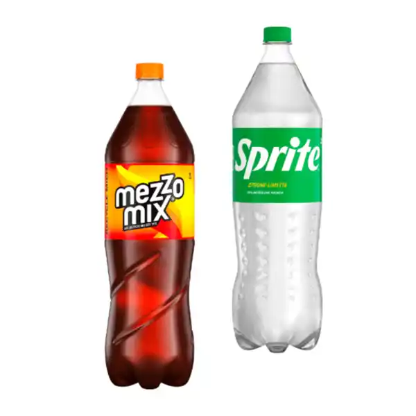 Bild 1 von COCA-COLA Fanta / Sprite / mezzo mix 2L