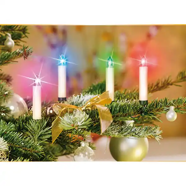 Bild 2 von I-Glow 15 kabellose LED-Weihnachtskerzen