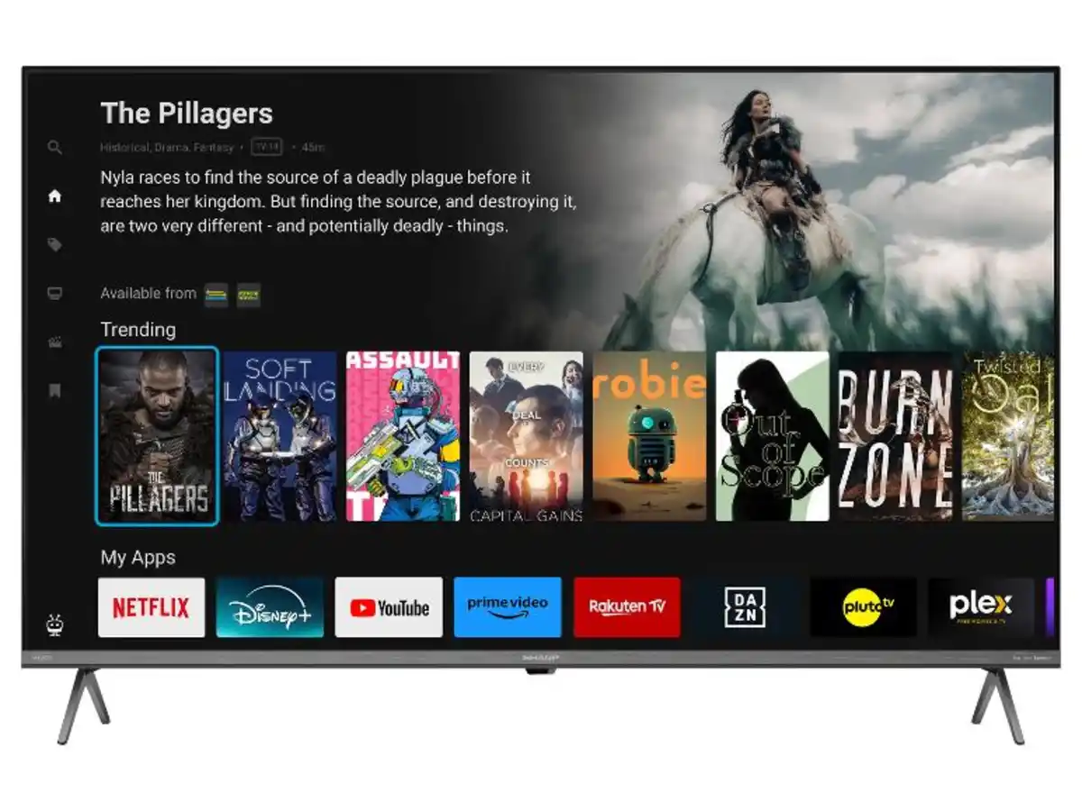 Bild 2 von Sharp 43" 4K ULTRA HD SMART TV »43GM6245E«