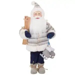 Weihnachtsmann 45cm Farbe: Blau