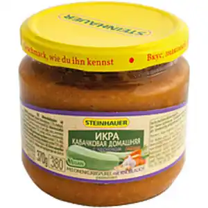 Melonenkürbispüree mit Knoblauch, pasteurisiert