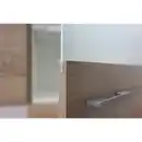 Bild 2 von Flex-Well Glas-Hängeschrank »Samoa«, Sonoma Eiche, weiß/braun, melaminbeschichtete Spanplatte