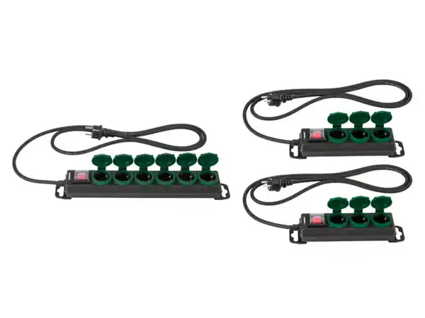 Bild 1 von PARKSIDE® Steckdosenleiste, mit Berührungsschutz,  3 Steckpl