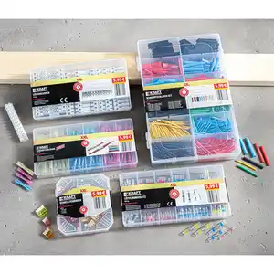 Kraft Werkzeuge XXL-Elektro-Kleinteile-Set