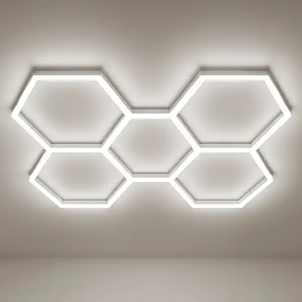 Bild 1 von LED Deckenleuchte Premium Line Aero 247 x 171 cm kaltweiß dimmbar