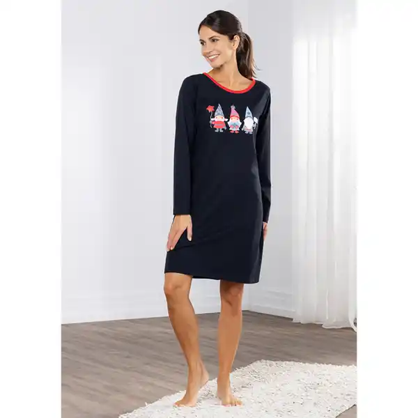 Bild 2 von Ellenor Langarm-Nachthemd