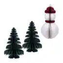 Bild 1 von HOME CREATION Weihnachtliche Papierdekoration