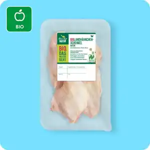 NUR NUR NATUR Bio-Landhähnchen-Schenkel, Natur