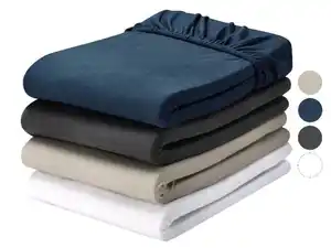 LIVARNO® Jersey-Spannbettlaken, 90-100 x 200 cm