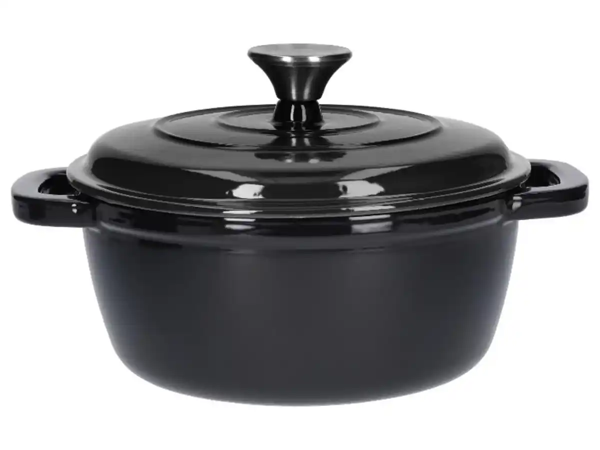 Bild 1 von SILVERCREST® Premium-Gusseisentopf 22 cm / 2,8 Liter mit Drop-System