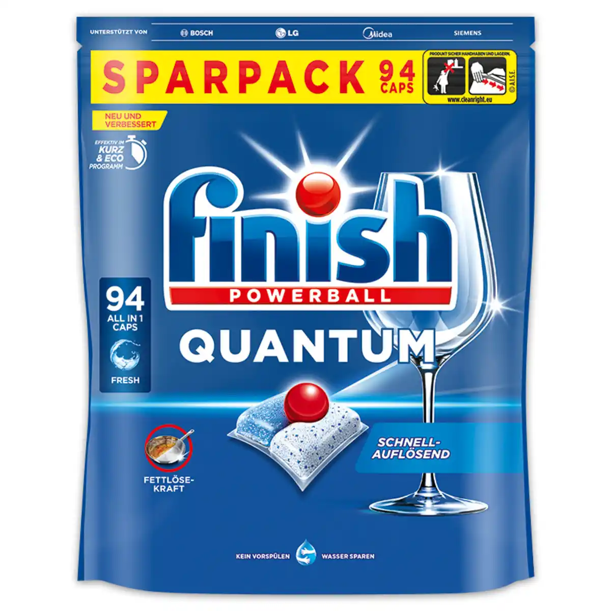 Bild 3 von Finish All in 1 Spülmaschinen Caps / Tabs