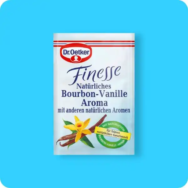 Bild 1 von DR. OETKER Finesse, Bourbon-Vanille Aroma