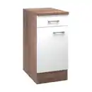 Bild 3 von Flex-Well Küchenunterschrank »Samoa«, Sonoma Eichefarben / weiß