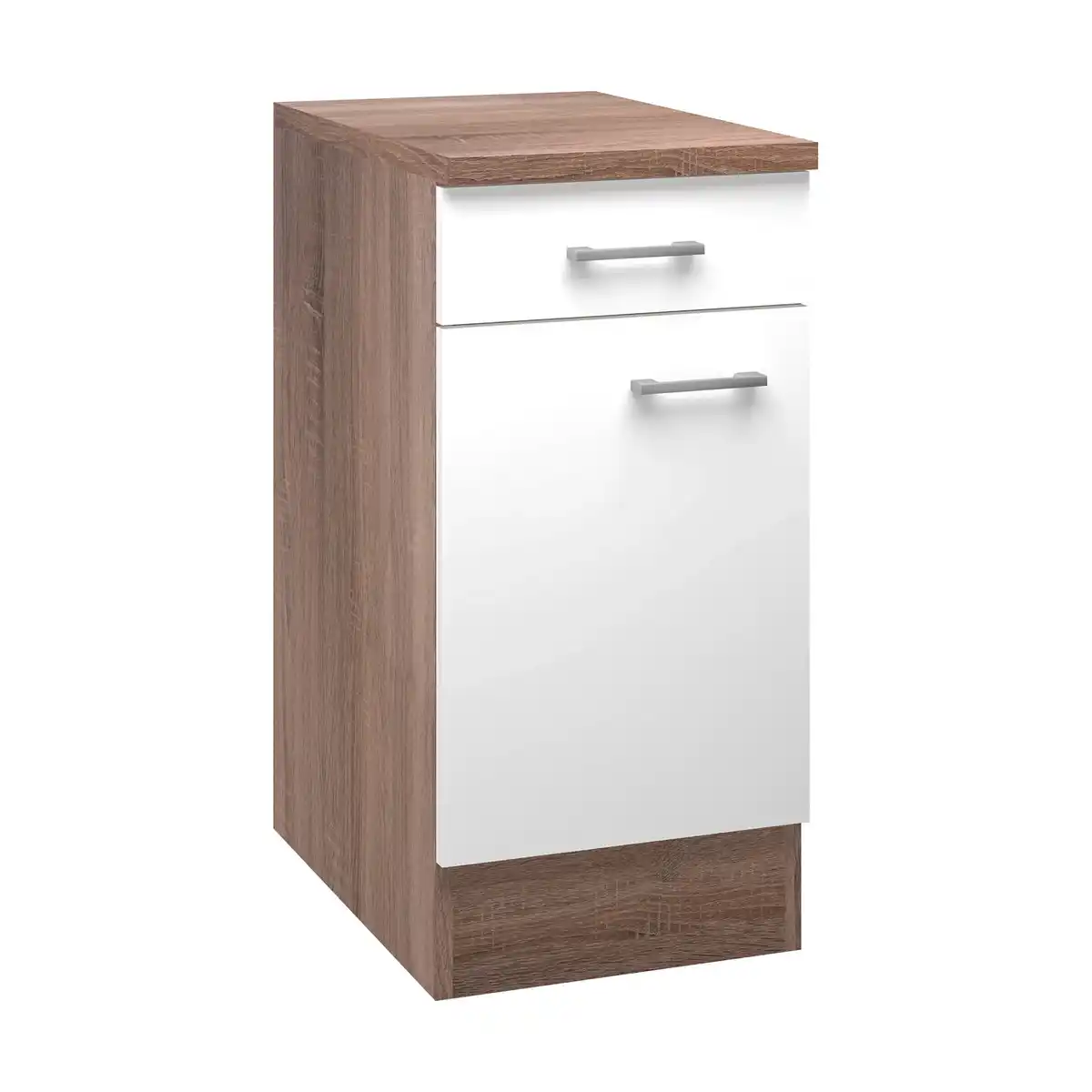 Bild 3 von Flex-Well Küchenunterschrank »Samoa«, Sonoma Eichefarben / weiß