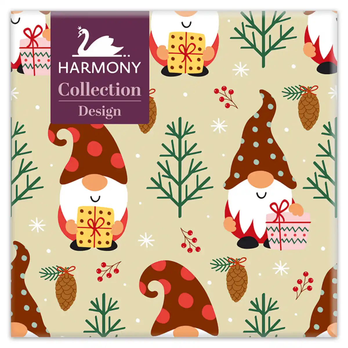 Bild 3 von HARMONY Motivservietten Weihnachten