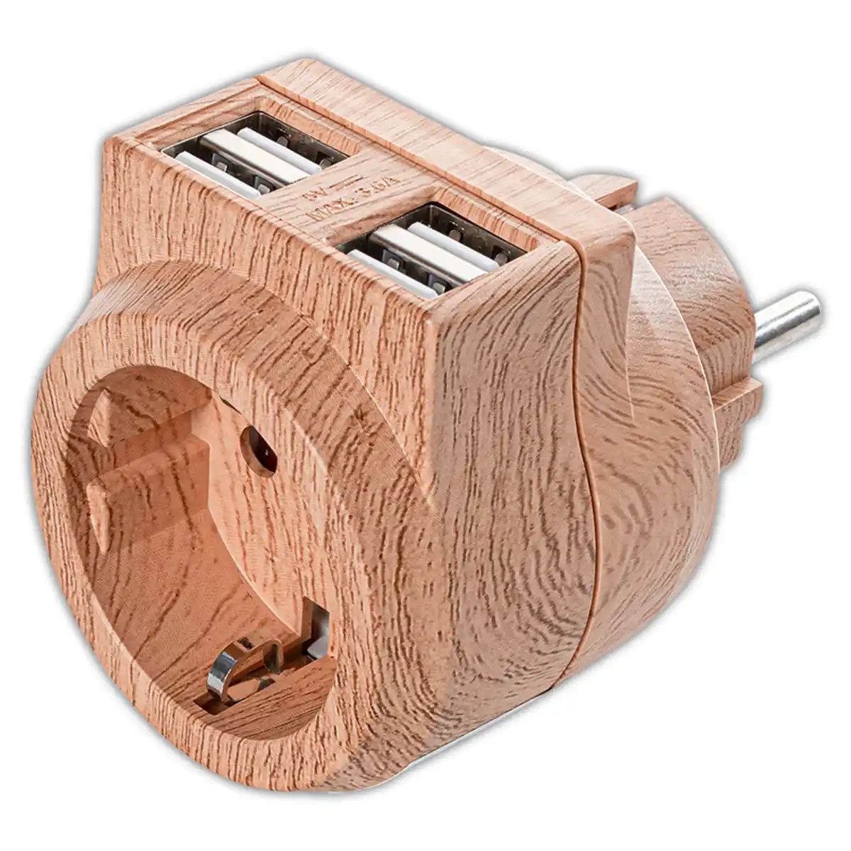Bild 3 von Powertec Electric Steckdosenadapter